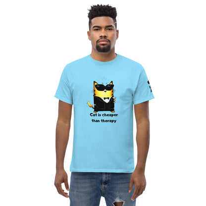 Men's T-Shirt "Therapy Cat"