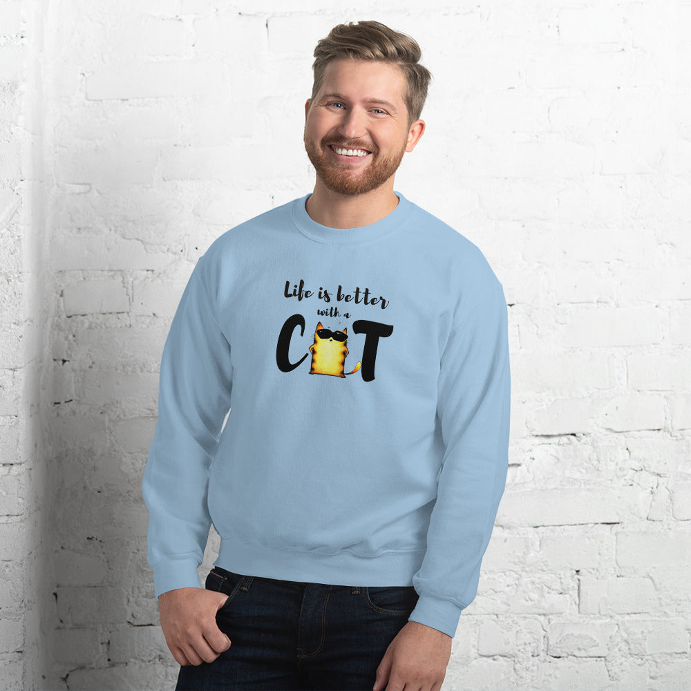 Men's Sweatshirt "Better Life"