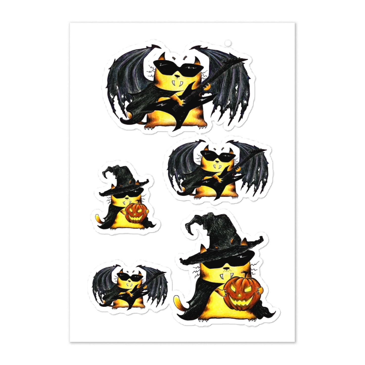 Stickers "Halloween Cats"