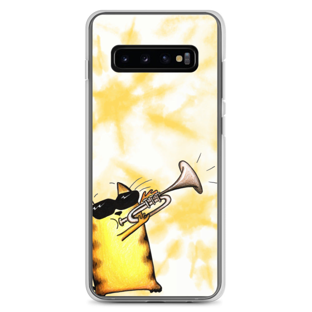 Samsung Case "Cat with Trumpet"