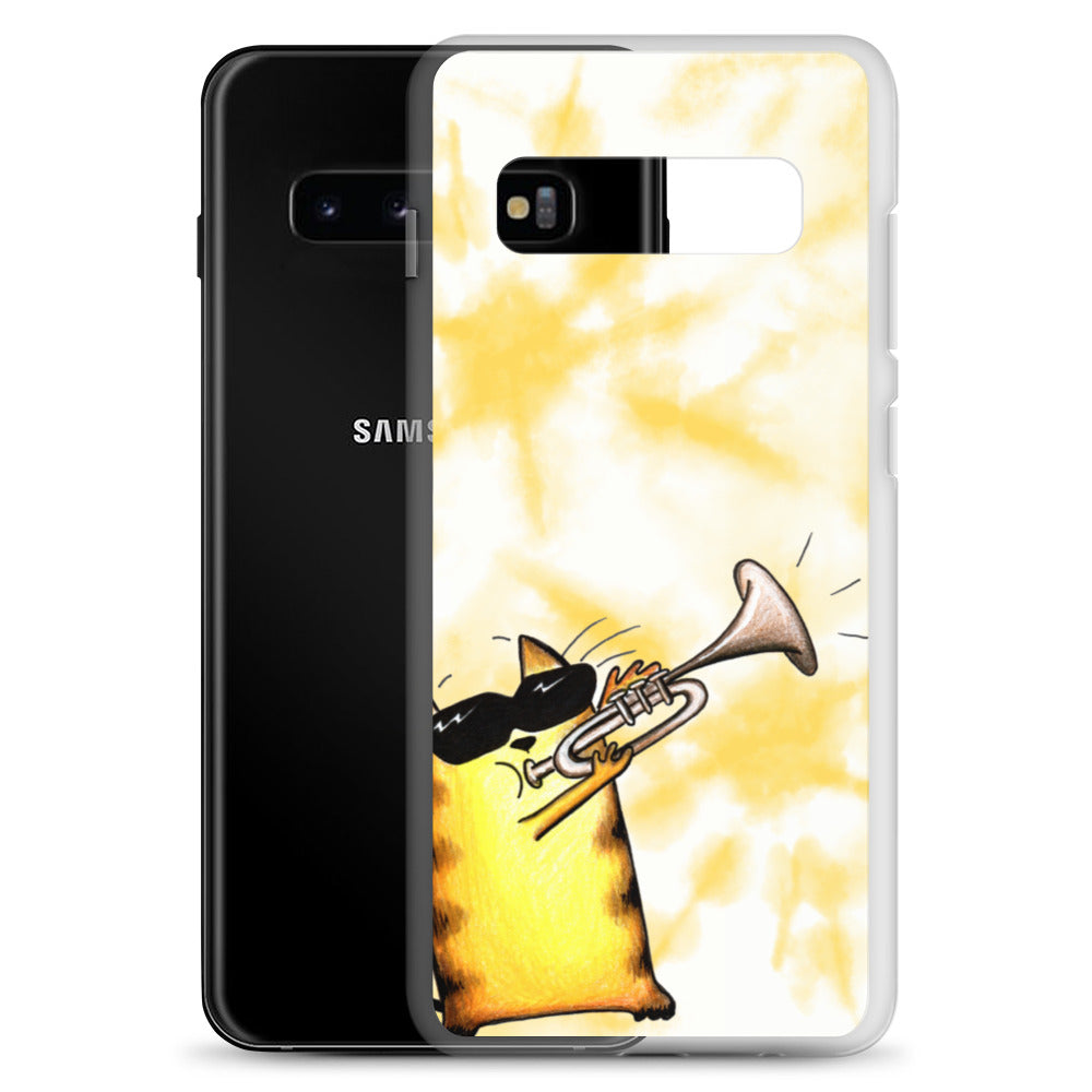 Samsung Case "Cat with Trumpet"