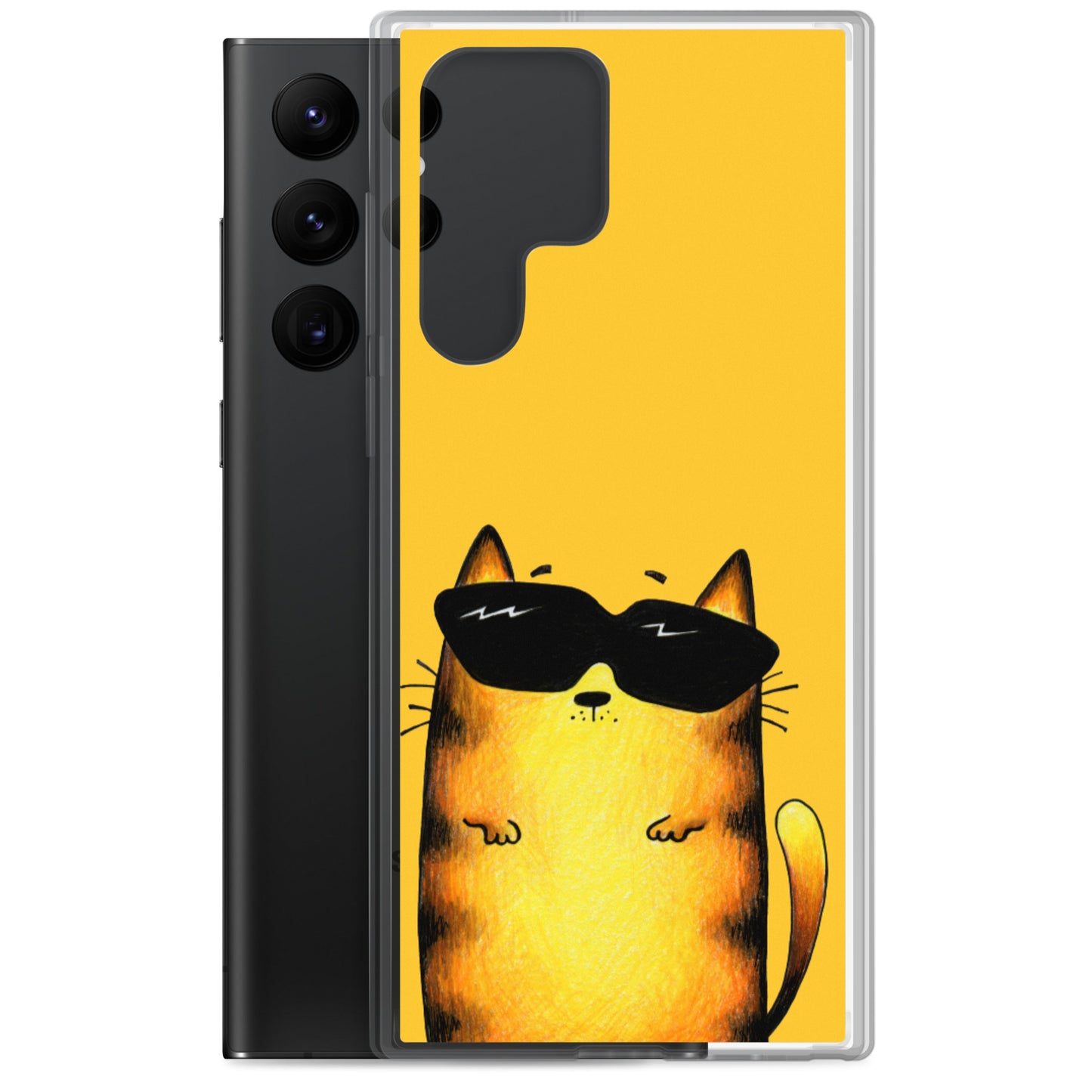 Samsung Case "Yellow Cat"