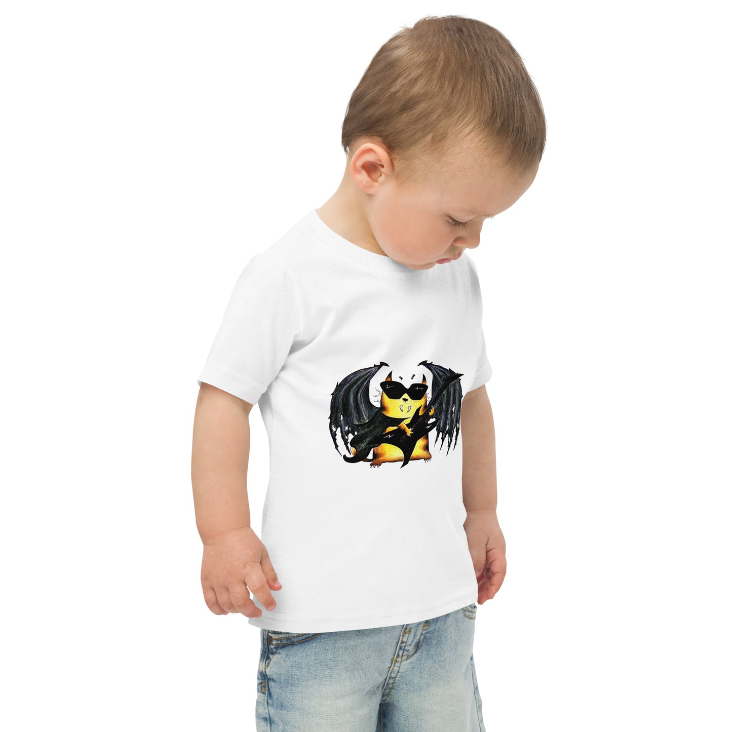 Toddler T-shirt "Halloween Cat"