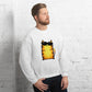 Men's Sweatshirt "Yellow Cat"