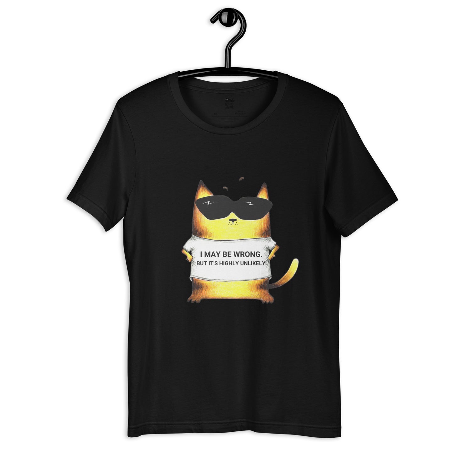 Ladies T-Shirt "Confident Cat"