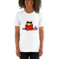 Ladies T-shirt "Christmas Cat with Gifts"